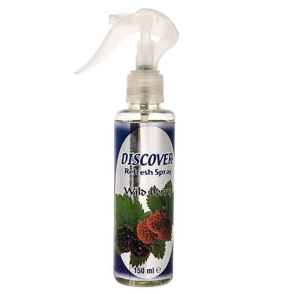 اسپری خوشبو کننده خودرو دیسکاور مدل Wild Berry حجم 150 میلی لیتر، Discover Wild Berry Car Air Freshener Spray 150 ml