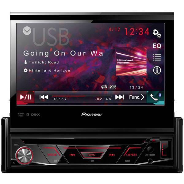 پخش کننده خودرو پایونیر مدل AVH-4850BT، Pioneer AVH-4850BT Car Audio