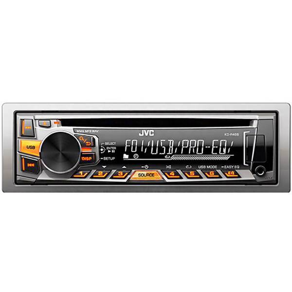 پخش کننده خودرو جی وی سی مدل KD-R466، JVC KD-R466 Car Audio