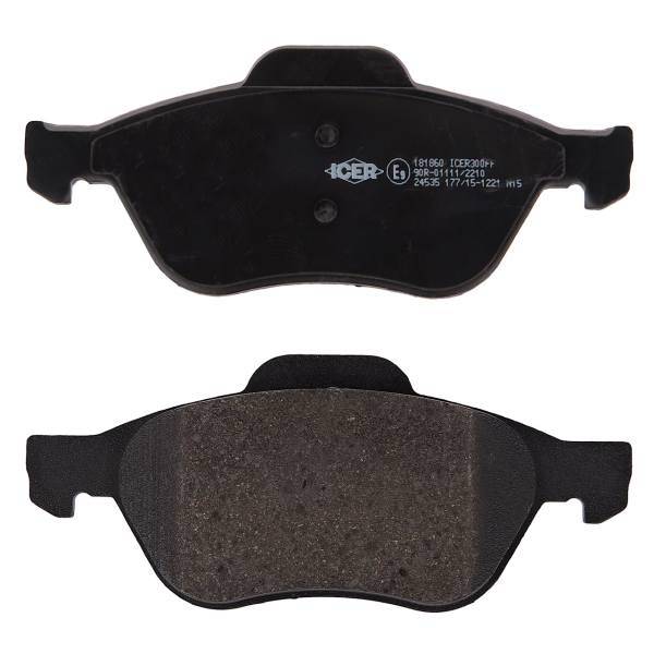 لنت ترمز جلو آیسر مدل 181860 مناسب برای رنو مگان، Icer 181860 Front Brake Pad For Renault Megan