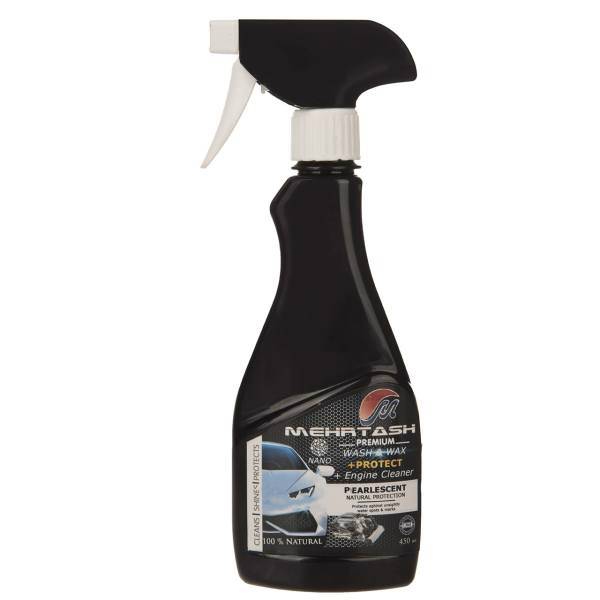 اسپری تمیز کننده بدنه و موتور خودرو مهرتاش ظرفیت 450 میلی‌لیتر، Mertash Car Body And Engine Cleaner Spray 450ml