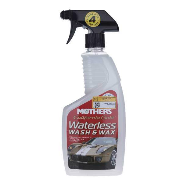 اسپری کارواش و واکس خودرو مادرز مدل 5644 حجم 710 میلی لیتر، Mothers 5644 Car Wax And Car wash Spray 710mL