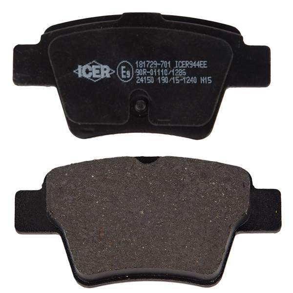 لنت ترمز عقب آیسر مدل 181729701 مناسب برای جیلی، Icer 181729701 Back Brake Pad For Geely