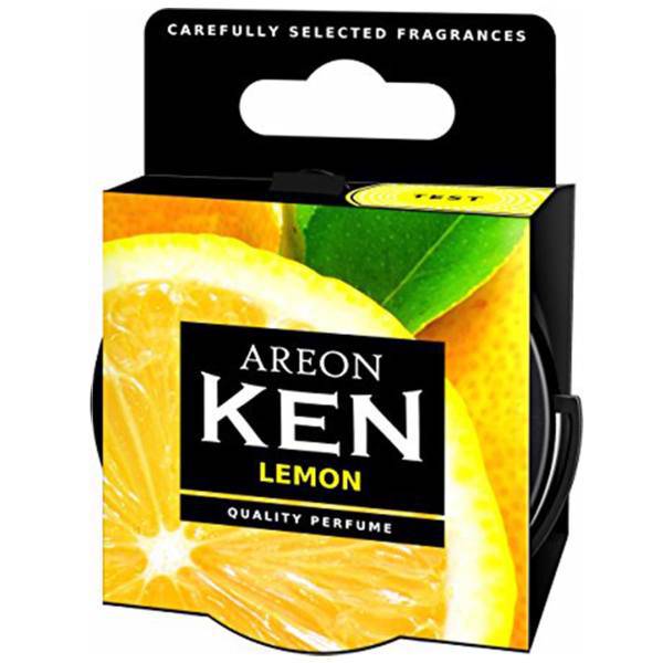 خوشبو کننده خودرو آرئون مدل Ken با رایحه Lemon، Areon Ken Lemon Car Air Freshener