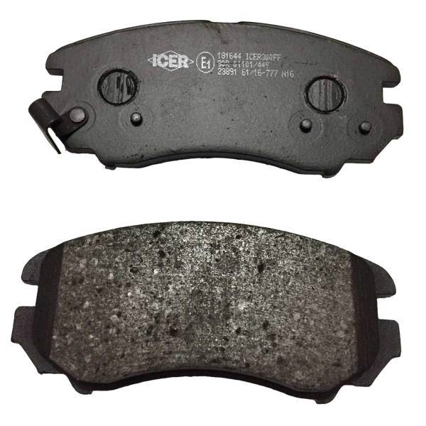 لنت ترمز جلو آیسر مدل 181644، Icer 181644 Front Brake Pad