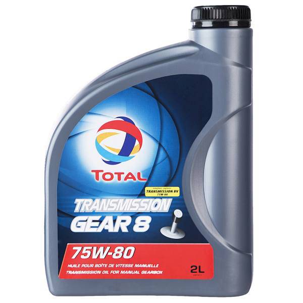 روغن گیربکس خودرو توتال مدل Gear 8 حجم 2 لیتر، Total Gear 8 Gearbox Oil 2 L