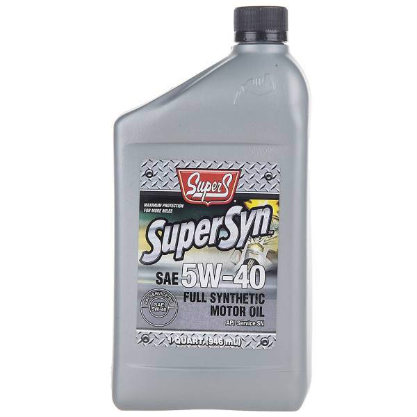 روغن موتور خودرو سوپر اس مدل Super Syn 5W-40 حجم 946 میلی لیتر، Super S Super Syn 5W-40 Car Engine Oil 946ml