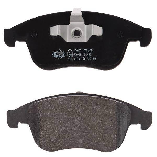 لنت ترمز جلو آیسر مدل 181856 مناسب برای رنو لتیتود، Icer 181856 Front Brake Pad For Renault Latitude