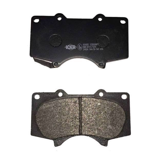 لنت ترمز جلو آیسر مدل 181665، Icer 181665 Front Brake Pad