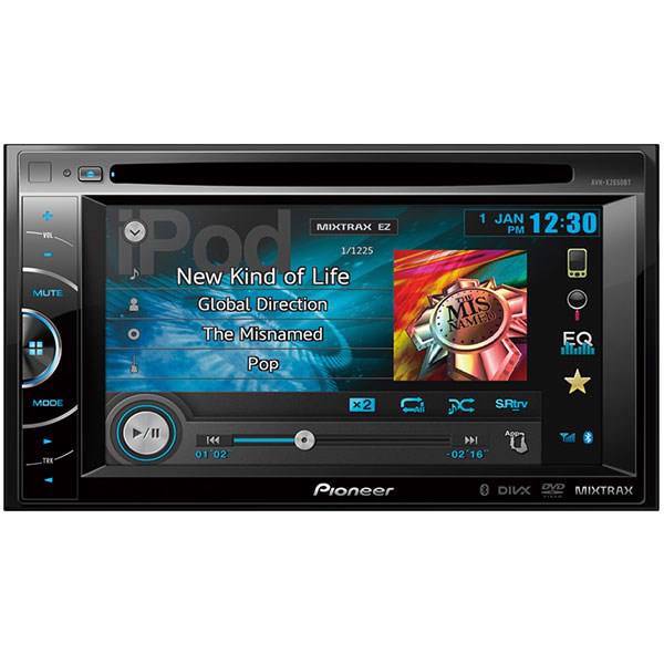 پخش کننده خودرو پایونیر AVH-X2650BT، Pioneer AVH-X2650BT Car Audio