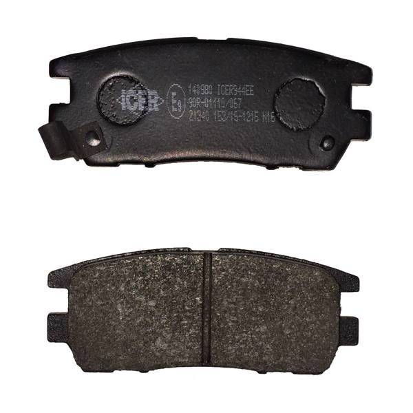 لنت ترمز عقب آیسر مدل 140980، Icer 140980 Rear Brake Pad