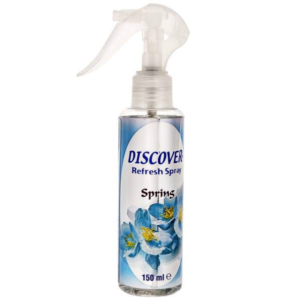 اسپری خوشبو کننده خودرو دیسکاور مدل Spring حجم 150 میلی لیتر، Discover Spring Car Air Freshener Spray 150 ml