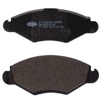 لنت ترمز جلو آیسر مدل 181439702مناسب برای پژو 206 Icer 181439702 Front Brake Pad For Peugeot 206