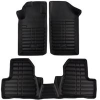 کفپوش سه بعدی چرمی خودرو بابل مناسب برای پژو 206 Babol 3D Leather For Peugeot 206 Car Vehicle Mat