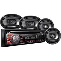 پخش کننده خودرو پایونیر DXT-X1769UB به همراه باند Pioneer DXT-X1769UB Car Audio With Speakers