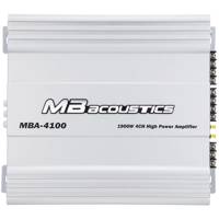 آمپلی فایر خودرو ام بی آکوستیکس مدل MBA-4100 MB Acoustics MBA-4100 Car Amplifier