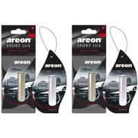 خوشبو کننده ماشین آرئون مدل Lux Liquid Gold- بسته 2 عددی Areon Lux Liquid Gold Car Air Freshener - Pack Of 2
