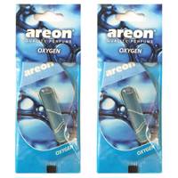 پک دو عددی خوشبو کننده آرئون مدل 5ml مایع با رایحه اکسیژن Areon Liquid 5ml Oxygen Air Freshener Pack Of Two