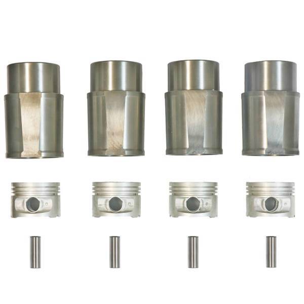 مجموعه 4 عددی بوش و پیستون و گژنپین کارتک مدل CTXU7001، Cartech CTXU7001 Bushing And Piston And Piston Pin 4 Pcs