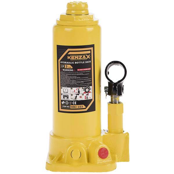 جک هیدرولیک خودرو کنزاکس مدل KBJ-103، Kenzax KBJ-103 Hydraulic Bottle Jack