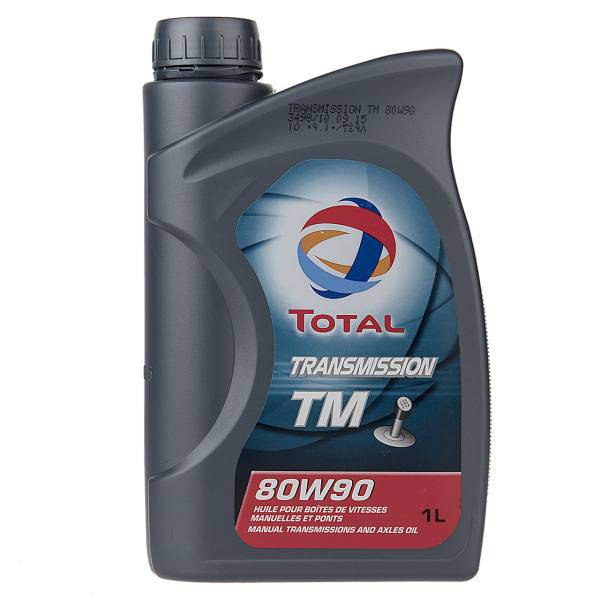 روغن گیربکس خودرو توتال مدل Transmission TM یک لیتری 80W-90، Total Transmission TM 80w-90 1L Car Gearbox Oil