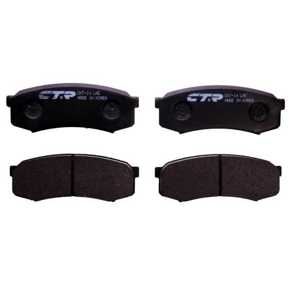 لنت ترمز عقب سی تی آر مدل CKT-14 مناسب برای پرادو، CTR CKT-14 Rear Brake Pad For Prado