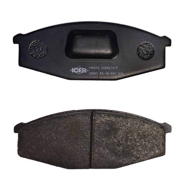 لنت ترمز جلو آیسر مدل 140376، Icer 140376 Front Brake Pad