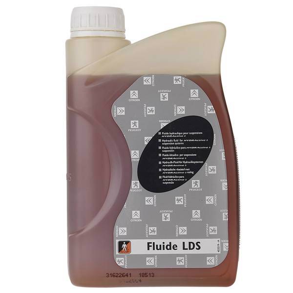 روغن هیدرولیک خودرو توتال مدل Fluide LDS حجم 1 لیتر، Total Fluide LDS Car Hydraulic Oil 1l