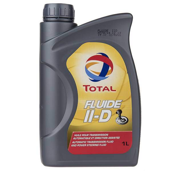 روغن گیربکس خودرو توتال مدل Fluide II-D حجم 1 لیتر، Total Fluide II-D Car Gearbox Oil 1L