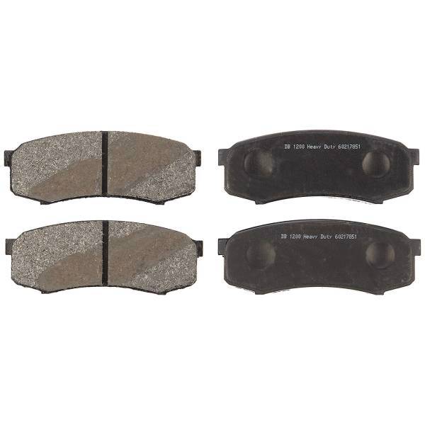 لنت ترمز عقب بندیکس مدل DB1200HD مناسب برای میتسوبیشی پاجرو، Bendix DB1200HD Rear Brake Pad For Mitsubishi Pajero