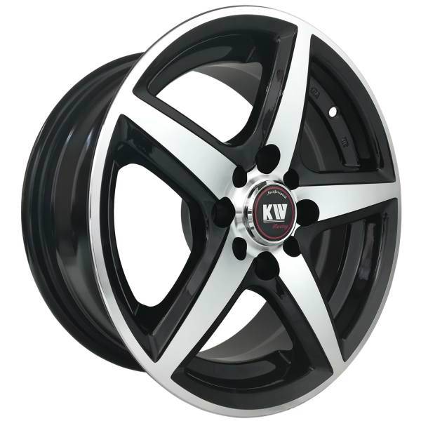 رینگ آلومینیومی چرخ مدل KW244_14_8H208RB سایز 14 اینچ، KW244_14_8H208RB Aluminium Wheel Rims 14 Inch