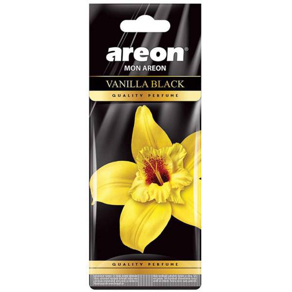 خوشبو کننده خودرو آرئون مدل Mon Vanilla Black، Areon Mon Vanilla Black Car Air Freshener