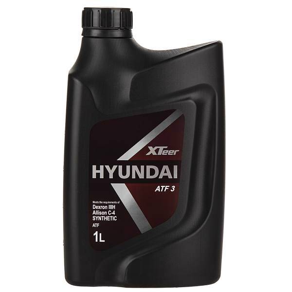 روغن گیربکس خودرو هیوندای اکستیر مدل ATF III یک لیتری، Hyundai Xteer ATF III Gearbox Oil 1L