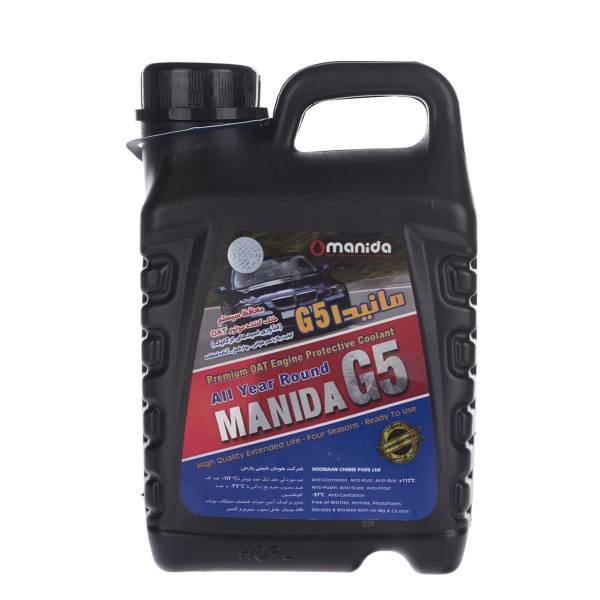 محافظ سیستم خنک کننده موتور مانیدا مدل G5 حجم 1.5 لیتر، Manida G5 Engine Protective Coolant 1.5L