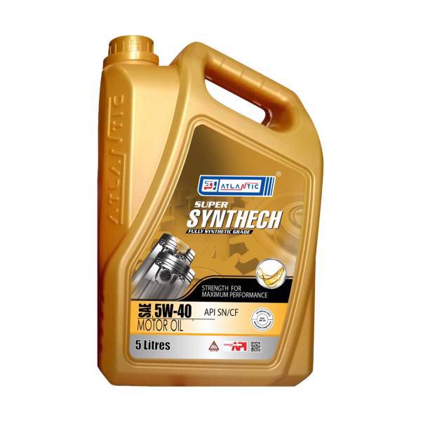 روغن موتور خودرو آتلانتیک مدل 5W40 Full Synthetic حجم 5 لیتر، Atlantic 5W40 Full Synthetic Motor Oil 5L