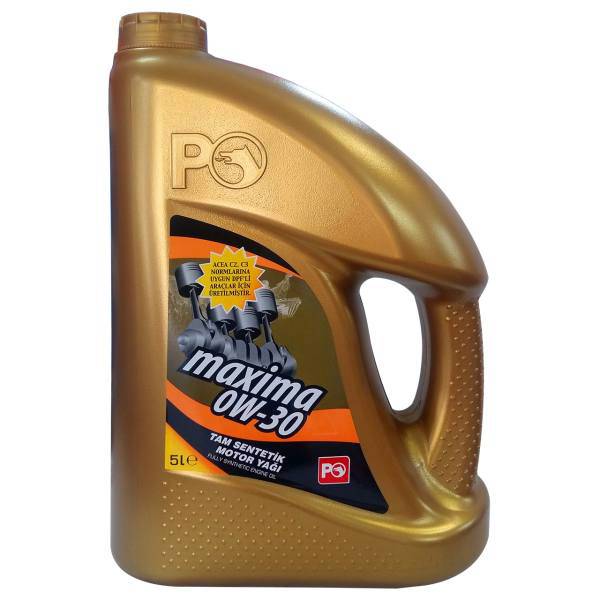 روغن موتور پترول افیسی مدل 0W-30 ظرفیت 5 لیتر، Petrol Ofisi 0W-30 Engine Oil 5L