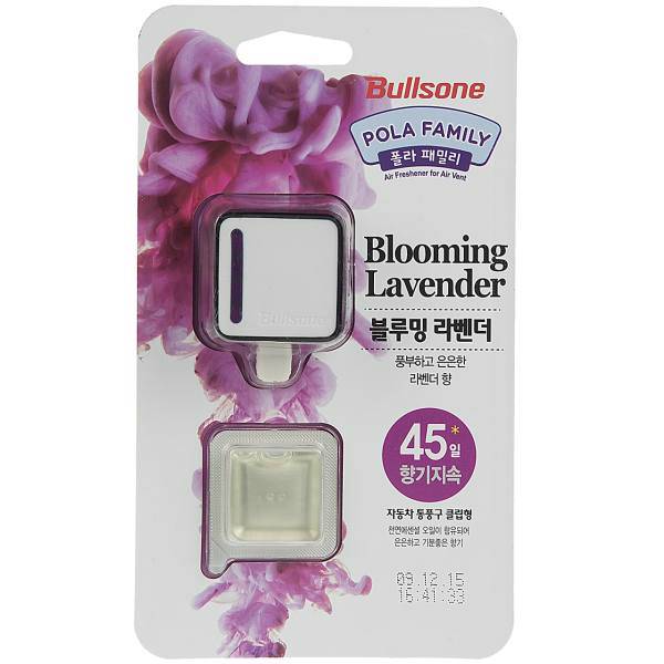 گیره خوشبو کننده دریچه هوای خودرو بولزوان مدل Blooming Lavender، Bullsone Blooming Lavender Car Air Freshener Clamp