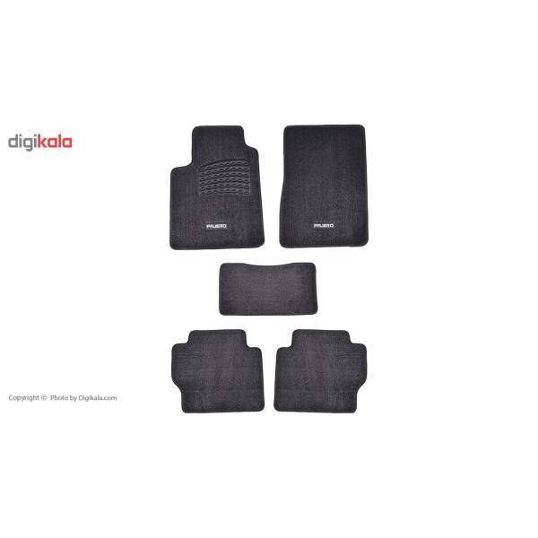 کفپوش موکتی خودرو بابل مناسب برای پاجرو، Babol Car Vehicle Mat For Pajero