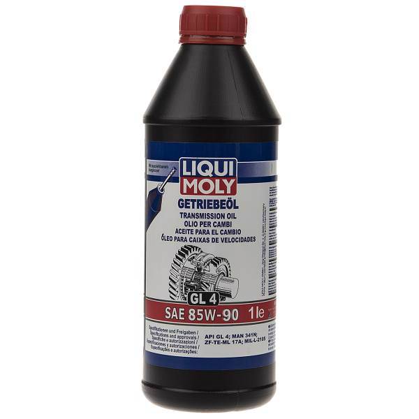 روغن گیربکس خودرو لیکومولی مدل SAE یک لیتری 85W-90، Liqui Moly SAE 85W-90 1L Car Gearbox Oil