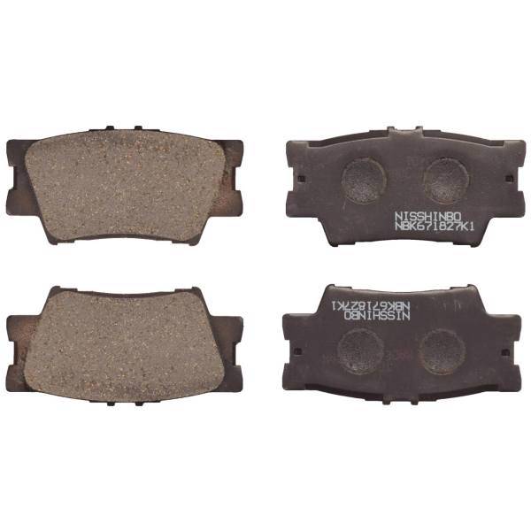 لنت ترمز عقب تویولکس مدل TX-0220-010907، Toyolex TX-0220-010907 Rear Brake Pad