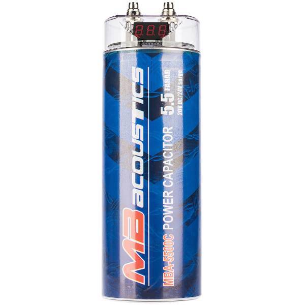 خازن ام بی آکوستیکس مدل MBA-5500C، MB Acoustics MBA-5500C Car Audio Capacitors