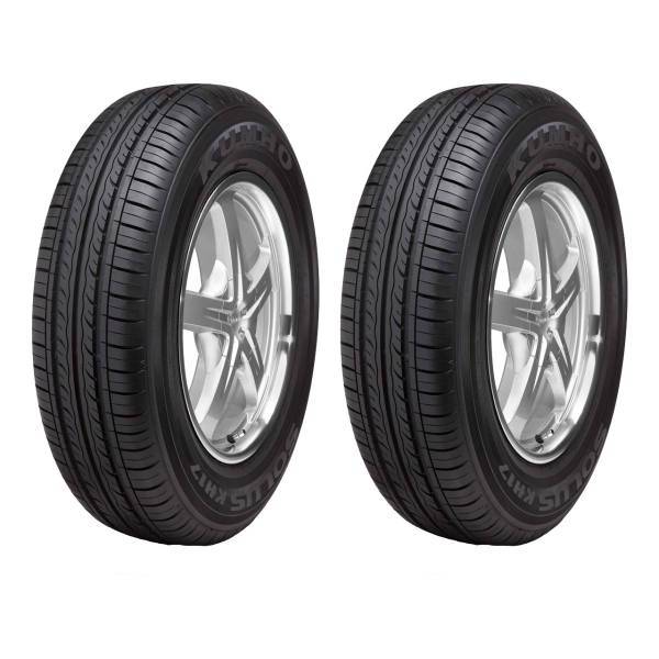 لاستیک خودرو کومهو تایر مدل KH17 سایز 195/60R15 - دو حلقه، Kumho Tire KH17 195/60R15 Car Tire - One Pair