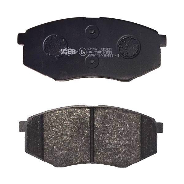 لنت ترمز جلو آیسر مدل 182094، Icer 182094 Front Brake Pad