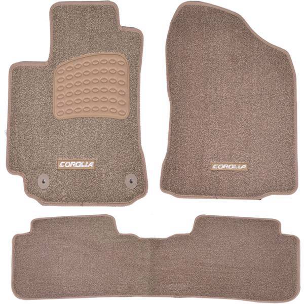 کفپوش موکتی خودرو بابل مناسب برای کرولا 2014، Babol Car Vehicle Mat For Corolla 2014