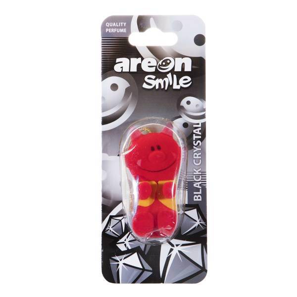 خوشبو کننده ماشین آرئون مدل Smile Black Crystal، Areon Smile Black Crystal Car Air Freshener