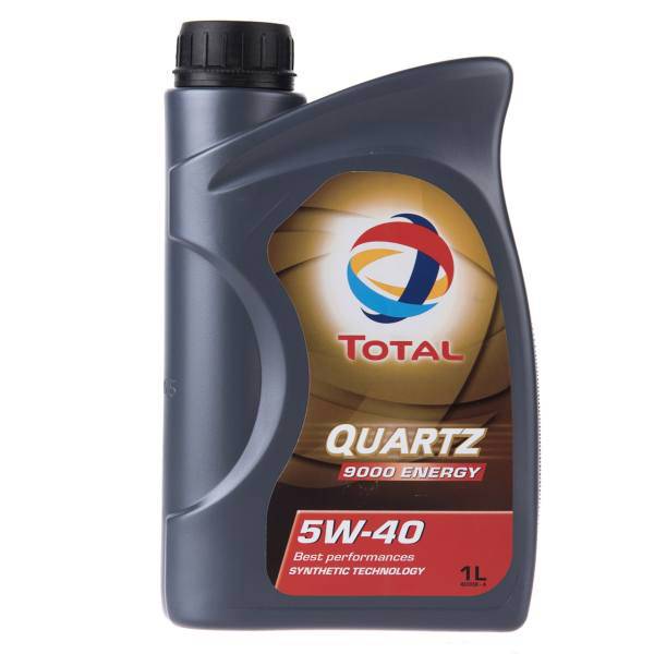 روغن موتور خودرو توتال مدل Quartz 9000 Energy حجم 1 لیتر، Total Quartz 9000 Energy 1L 5W-40 Car Engine Oil