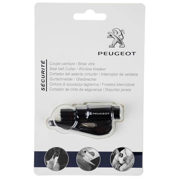 کاتر کمربند و شکستن شیشه پژو، Peugeot Seat belt cutter And window Breaker