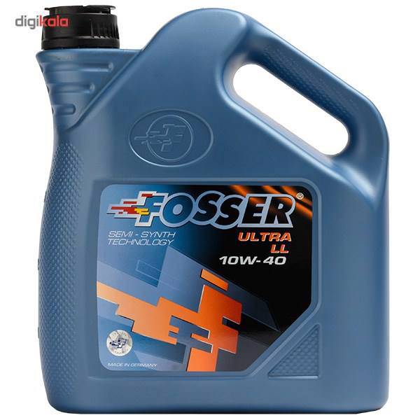 روغن موتور خودرو فوسر مدل Ultra LL 10W-40 حجم 5 لیتر، Fosser Ultra LL 10W-40 Engine Oil 5L