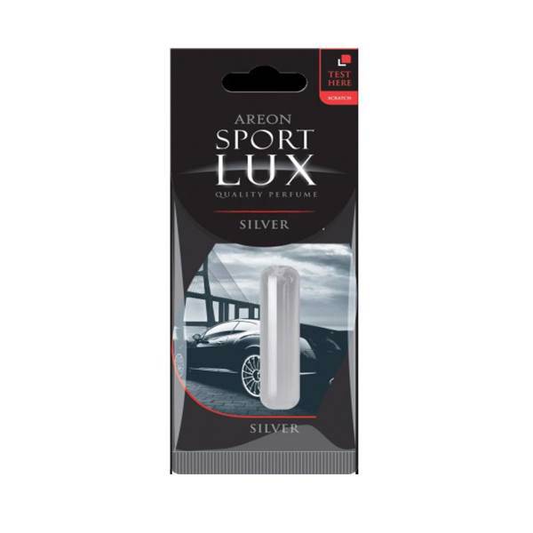 خوشبو کننده ماشین آرئون مدل لوکس مایع سیلور، Areon Lux Liquid Silver Car Air Freshener