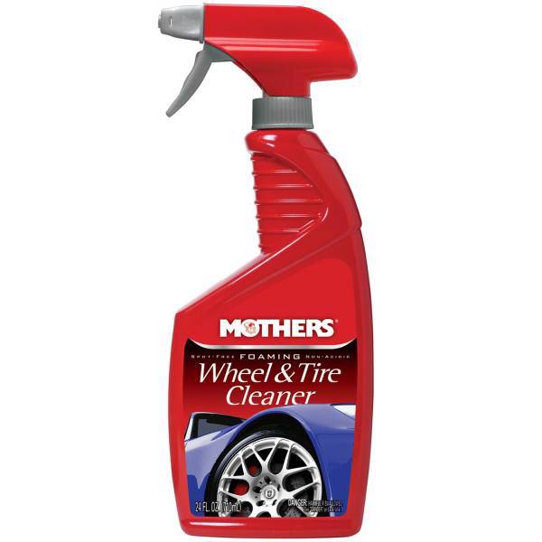 اسپری فوم رینگ و لاستیک خودرو مادرز مدل 5924 حجم 710 میلی لیتر، Mothers 5924 Car Foaming Wheel And Tire Cleaner 710mL